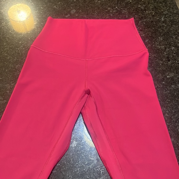 Pomegranate lululemon leggings - Picture 2 of 3